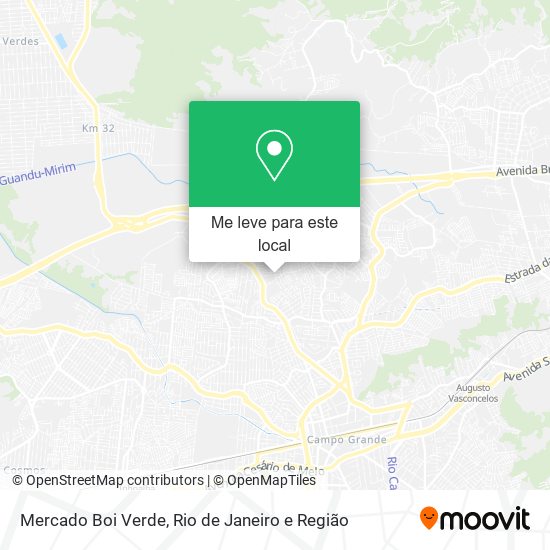 Mercado Boi Verde mapa