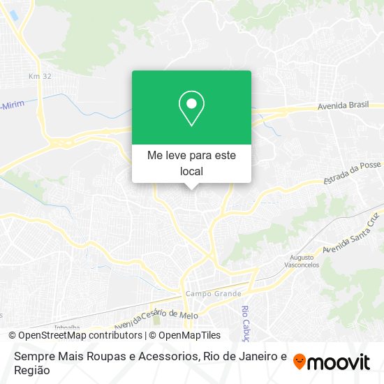 Sempre Mais Roupas e Acessorios mapa
