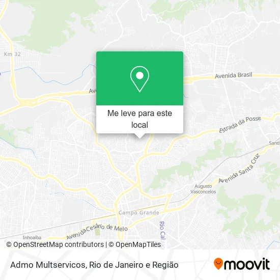 Admo Multservicos mapa
