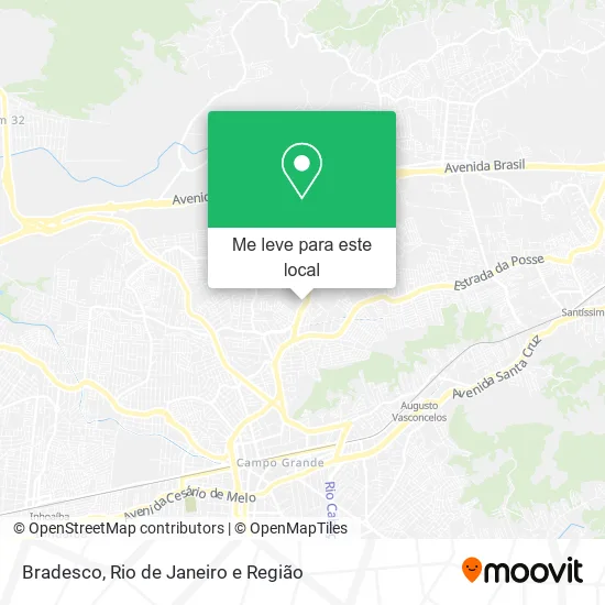 Bradesco mapa