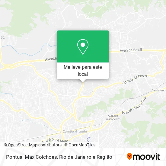 Pontual Max Colchoes mapa