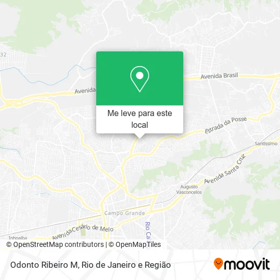 Odonto Ribeiro M mapa