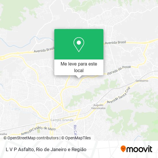 L V P Asfalto mapa