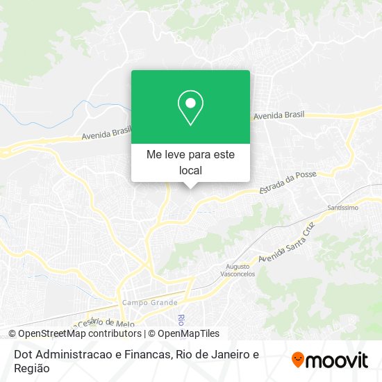 Dot Administracao e Financas mapa