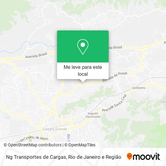 Ng Transportes de Cargas mapa