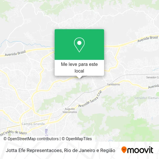 Jotta Efe Representacoes mapa