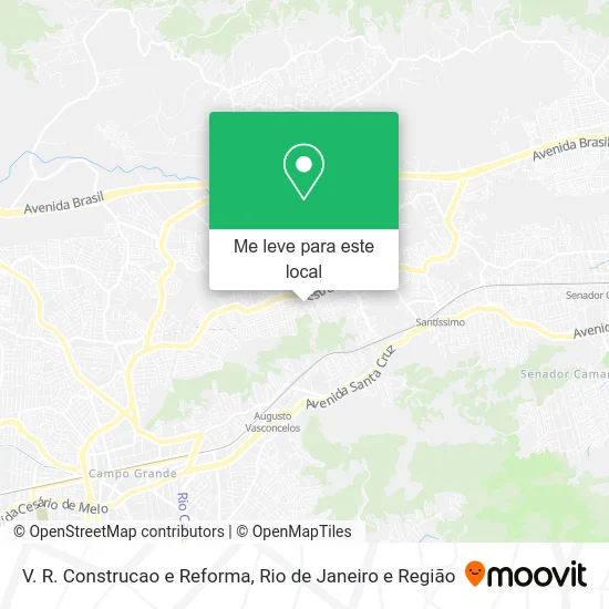 V. R. Construcao e Reforma mapa