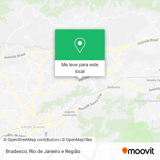 Bradesco mapa