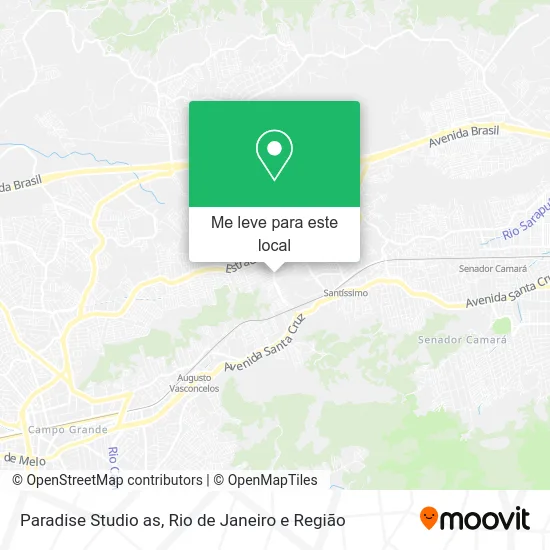 Paradise Studio as mapa