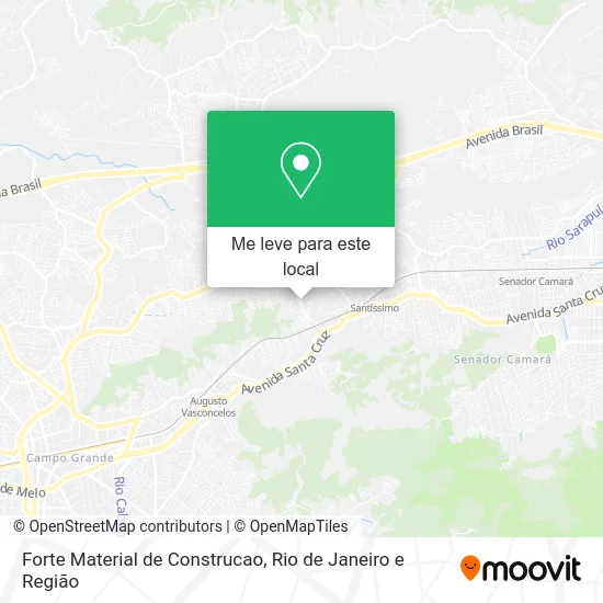 Forte Material de Construcao mapa