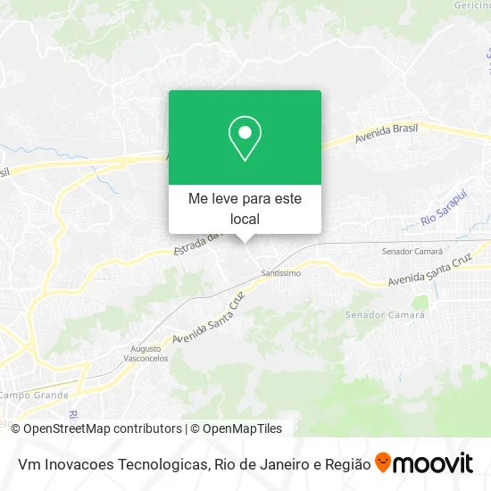Vm Inovacoes Tecnologicas mapa