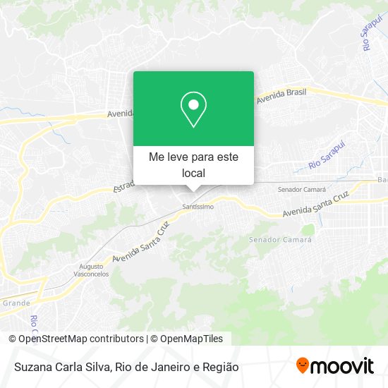 Suzana Carla Silva mapa