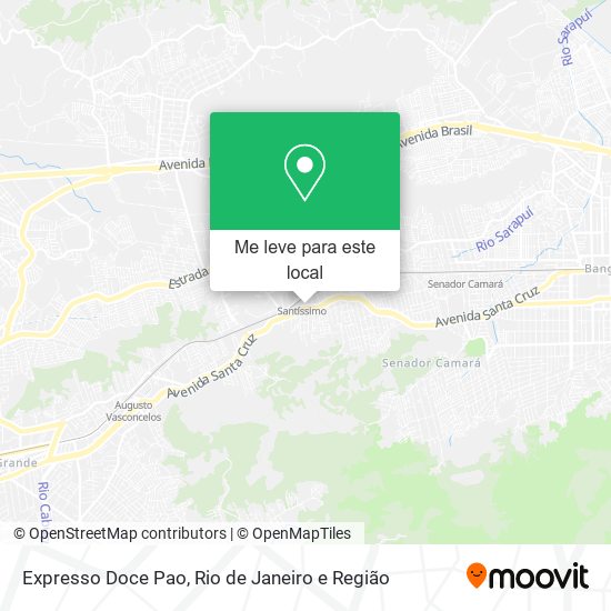 Expresso Doce Pao mapa