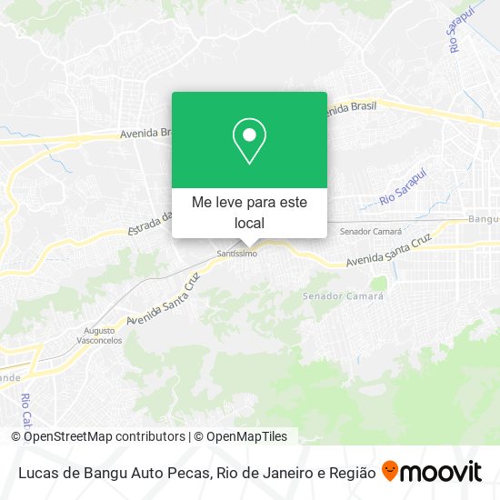 Lucas de Bangu Auto Pecas mapa