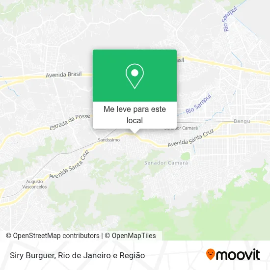 Siry Burguer mapa