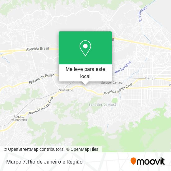 Março 7 mapa