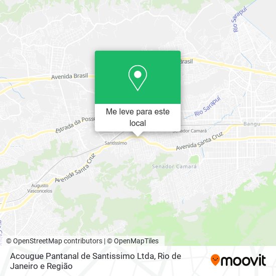Acougue Pantanal de Santissimo Ltda mapa