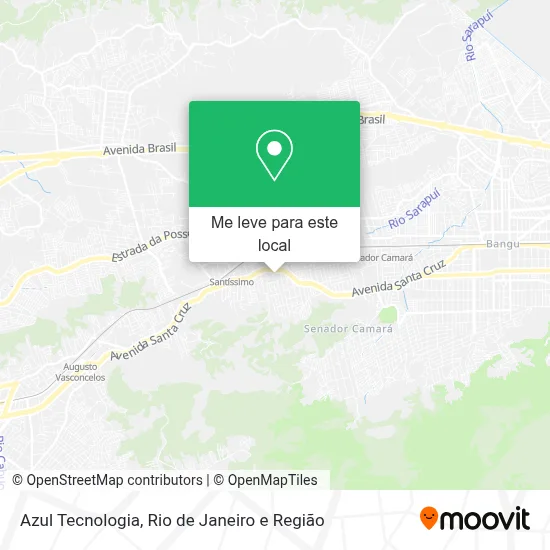 Azul Tecnologia mapa