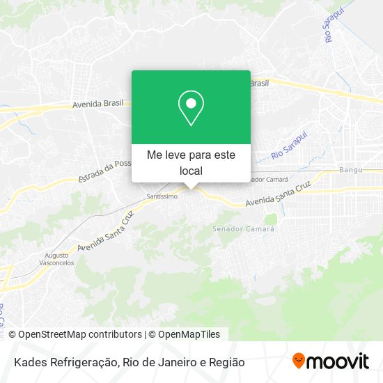 Kades Refrigeração mapa