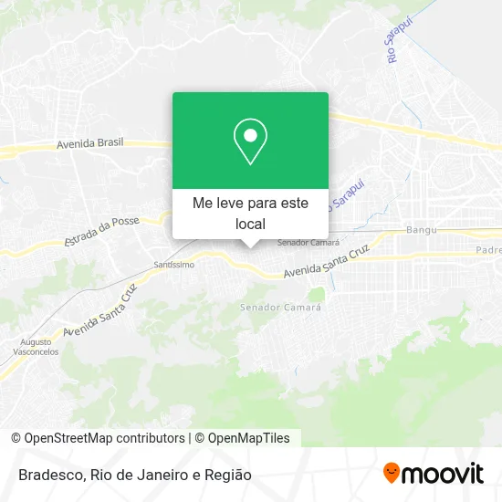 Bradesco mapa