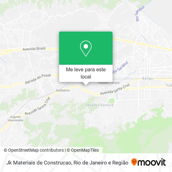 Jk Materiais de Construcao mapa