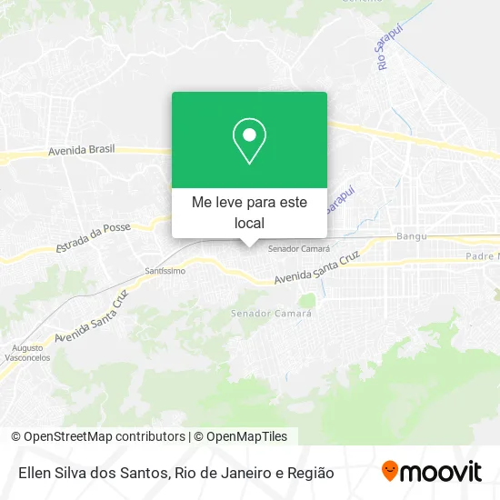 Ellen Silva dos Santos mapa