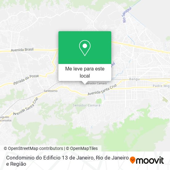 Condominio do Edificio 13 de Janeiro mapa