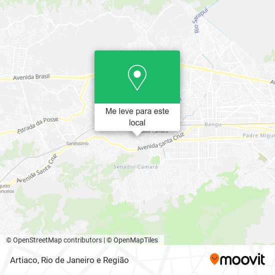 Artiaco mapa