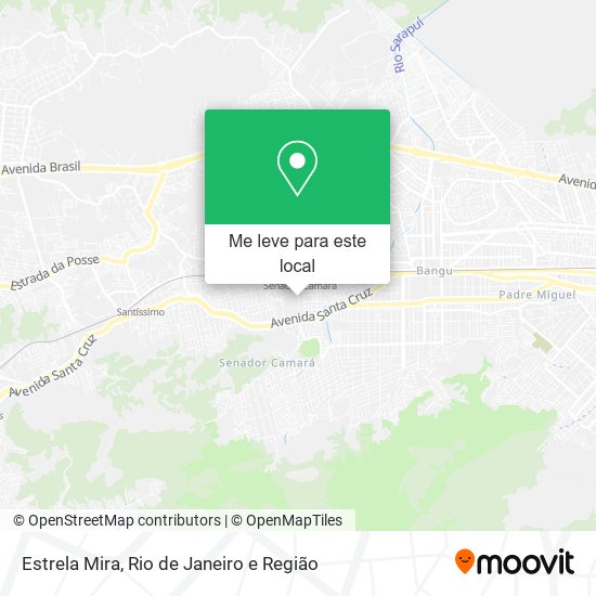 Estrela Mira mapa