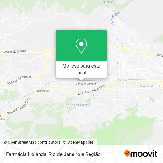 Farmácia Holanda mapa