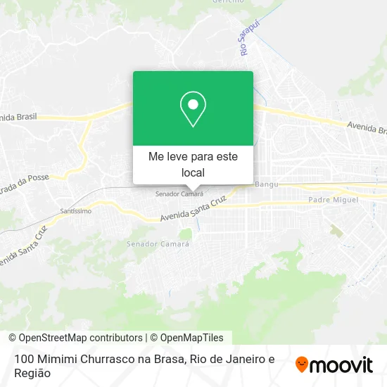 100 Mimimi Churrasco na Brasa mapa