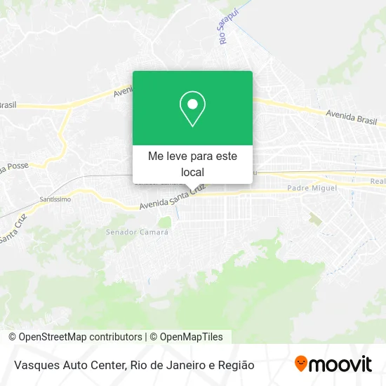Vasques Auto Center mapa