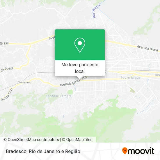 Bradesco mapa