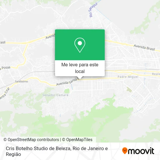 Cris Botelho Studio de Beleza mapa