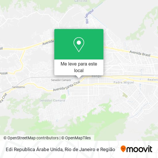 Edi Republica Árabe Unida mapa