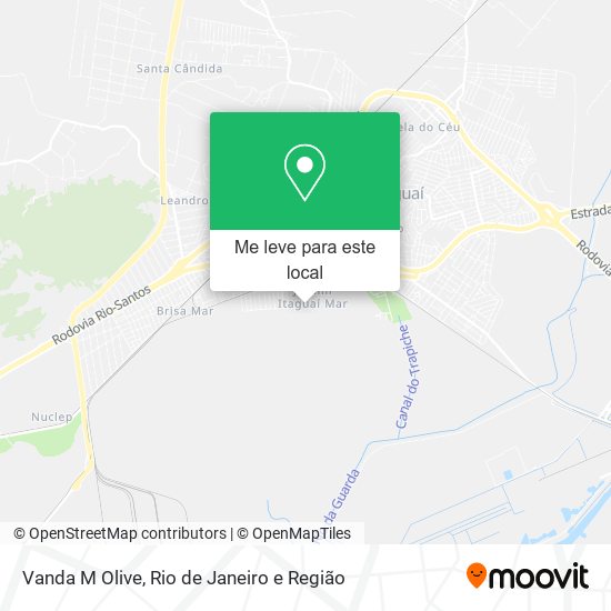 Vanda M Olive mapa