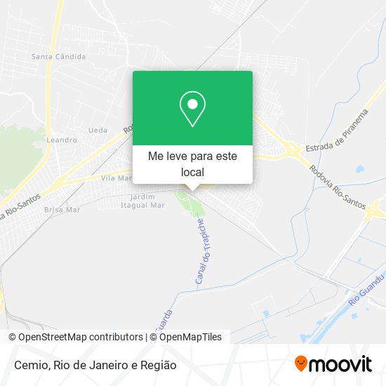 Cemio mapa