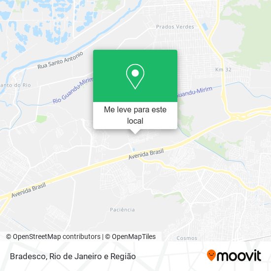 Bradesco mapa