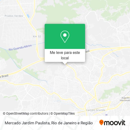 Mercado Jardim Paulista mapa