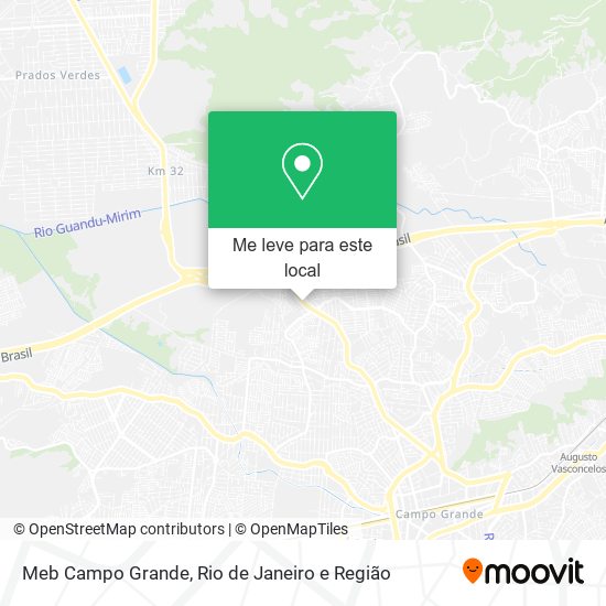 Meb Campo Grande mapa