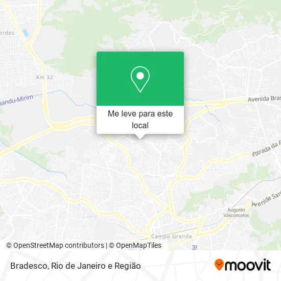Bradesco mapa