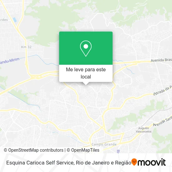 Esquina Carioca Self Service mapa
