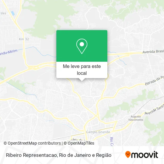 Ribeiro Representacao mapa