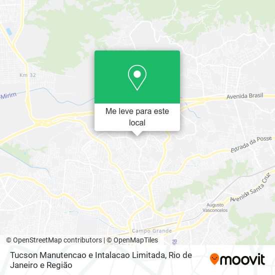 Tucson Manutencao e Intalacao Limitada mapa