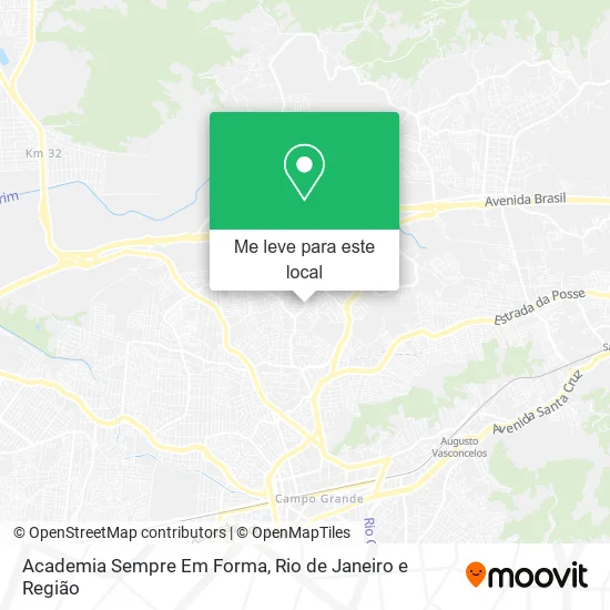 Academia Sempre Em Forma mapa