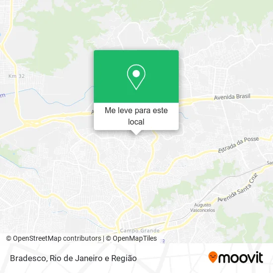 Bradesco mapa