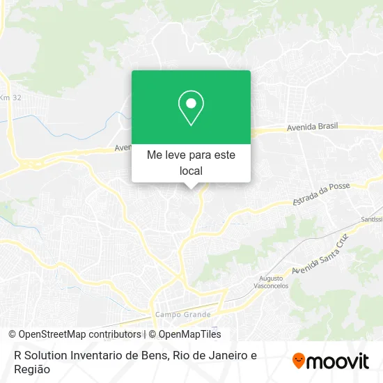 R Solution Inventario de Bens mapa