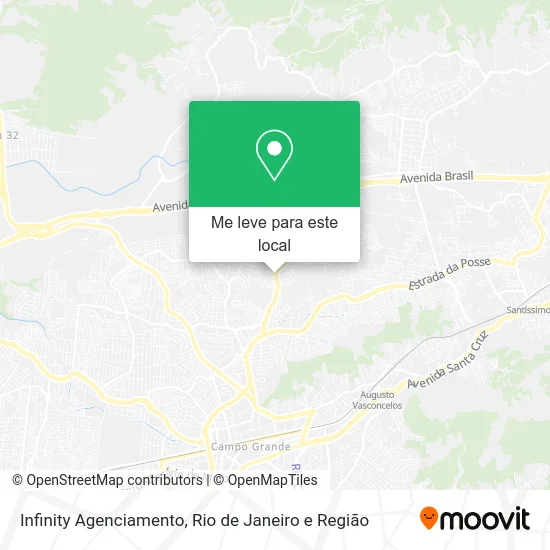 Infinity Agenciamento mapa