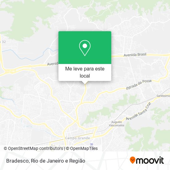 Bradesco mapa