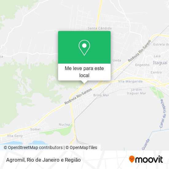 Agromil mapa